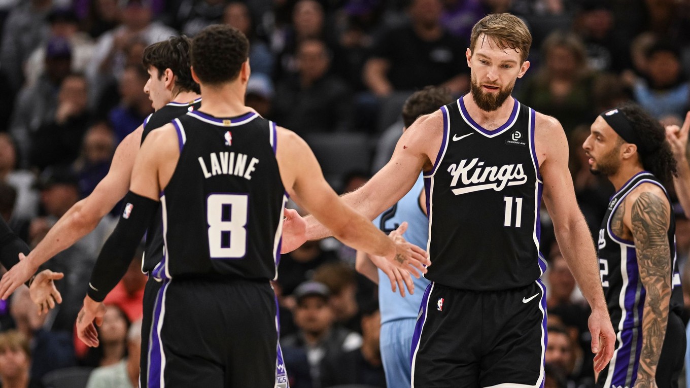 Zach LaVine a Domantas Sabonis