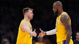 Luka Dončič a LeBron James