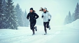 Behanie v zime, ilustračná fotografia.