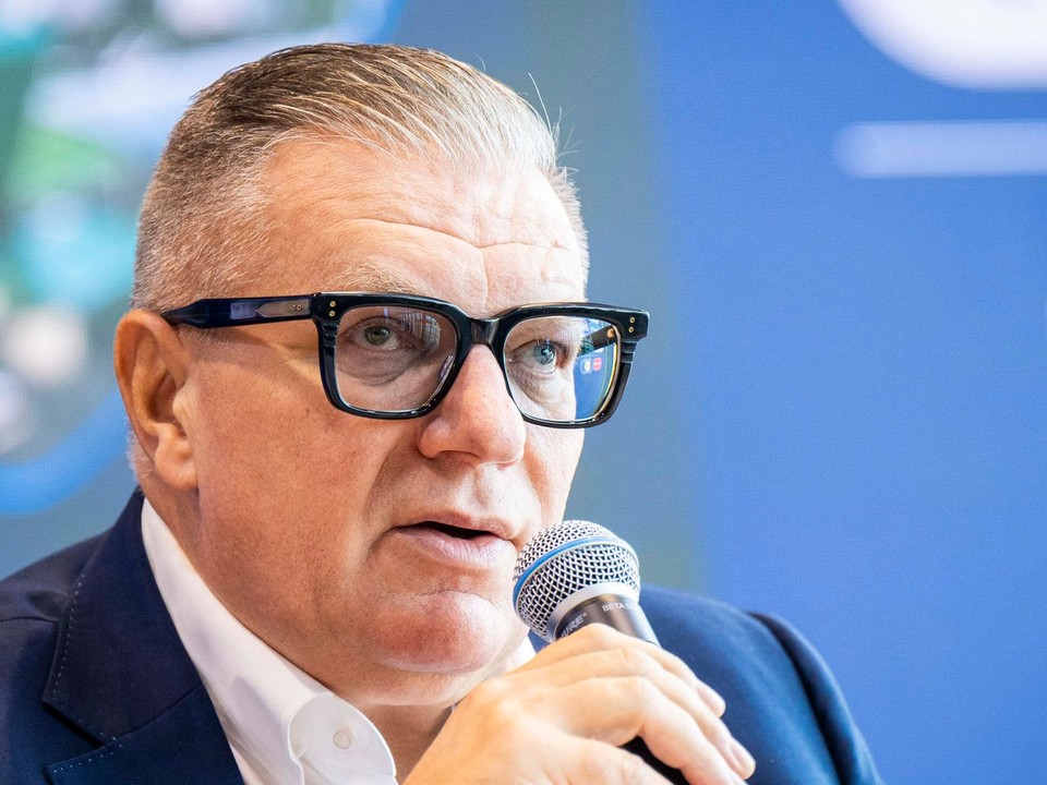 Prezident SFZ Ján Kováčik.