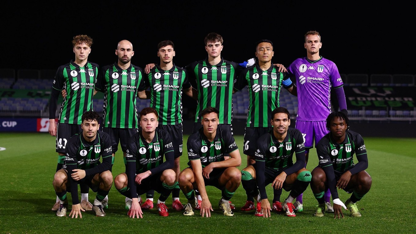 Futbalisti austrálskeho klubu Western United.