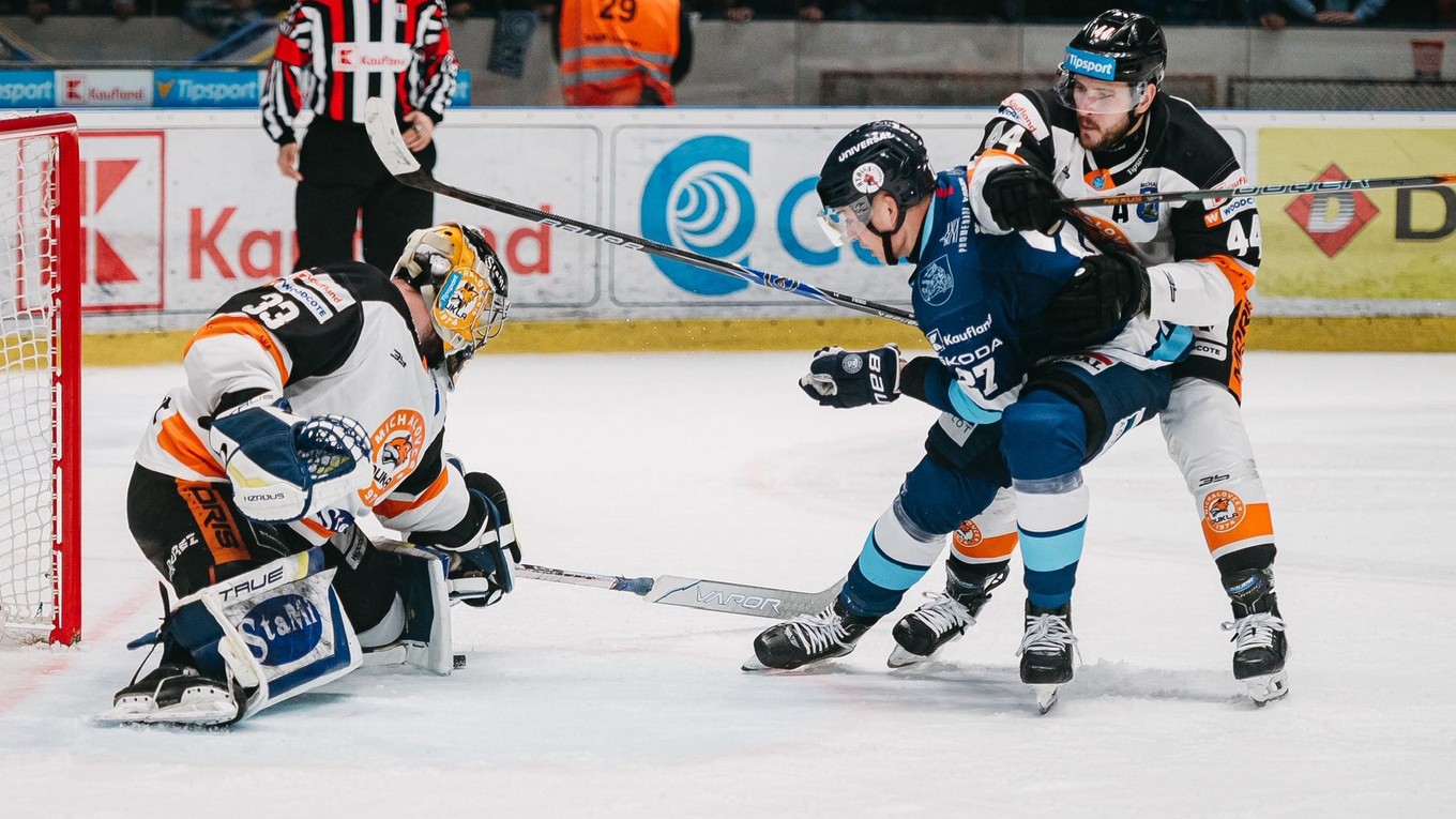 Roman Durný počas druhého zápasu.