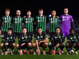 Futbalisti austrálskeho klubu Western United. 