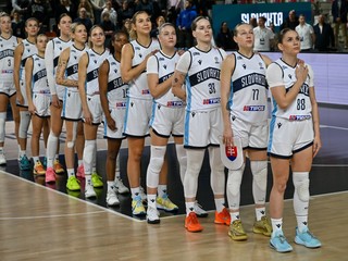 Tím ženskej basketbalovej reprezentácie SR.