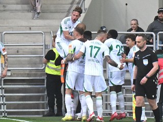 Gólová radosť hráčov Prešova.