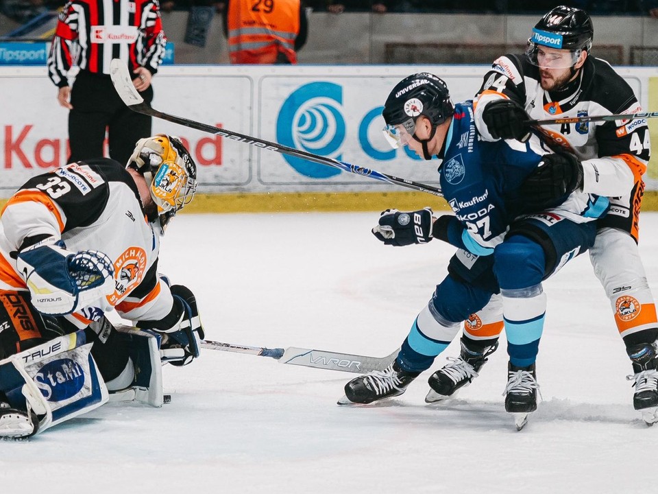 Roman Durný počas druhého zápasu.