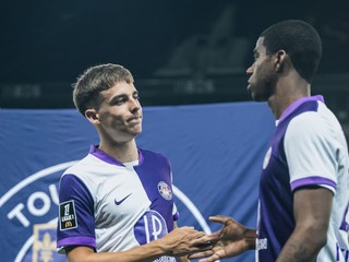 Mário Sauer (vľavo) v drese FC Toulouse