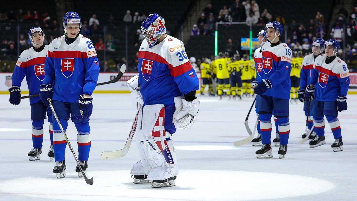 Slovenskí hokejisti do 20 rokov