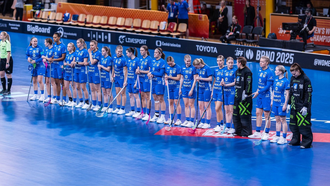 Florbalistky Fínska. 