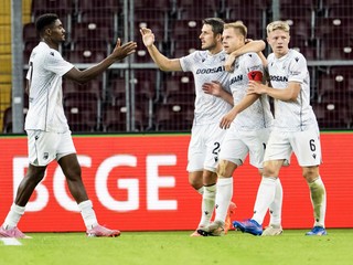 Hráči Viktorie Plzeň. 