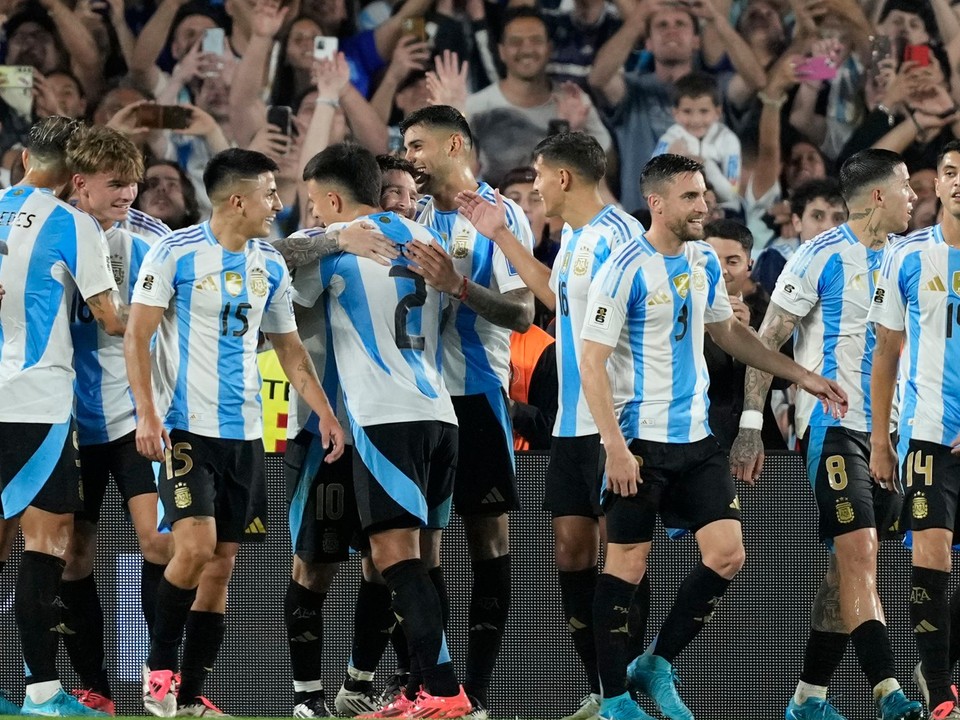 Futbalisti Argentíny.