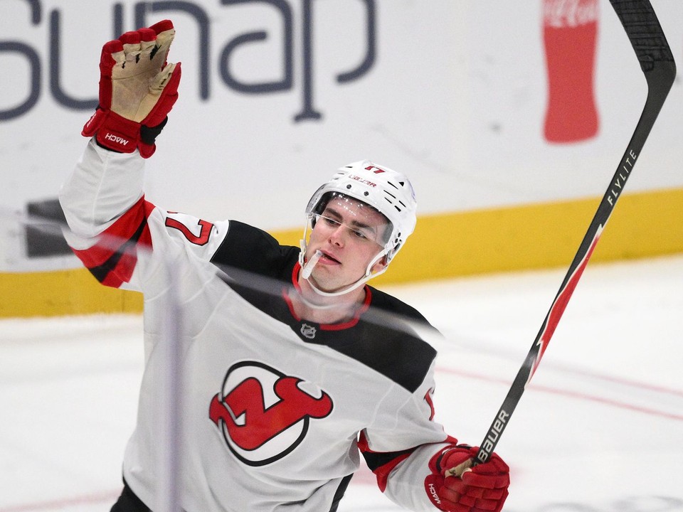 Šimon Nemec sa teší z gólu