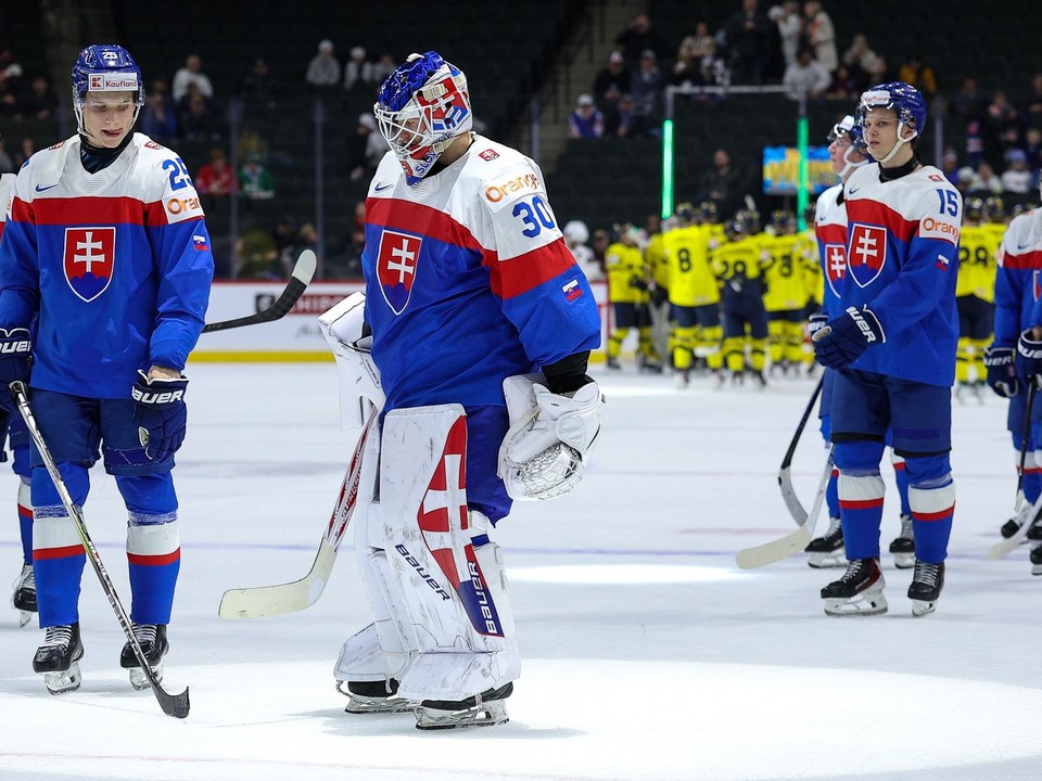 Slovenskí hokejisti do 20 rokov
