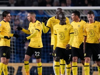 Futbalisti FC Chelsea.