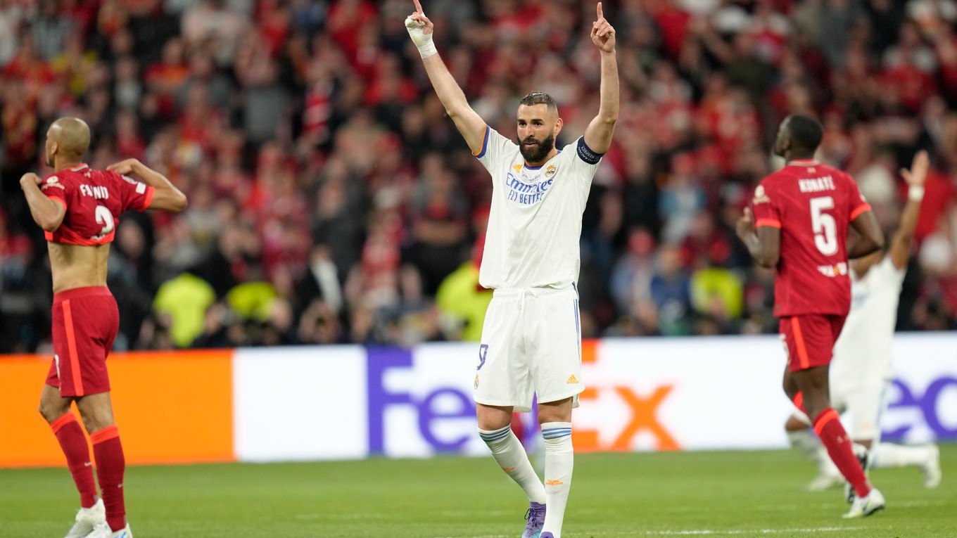 Vo finále Ligy majstrov zvíťazil Real Madrid nad Liverpoolom.