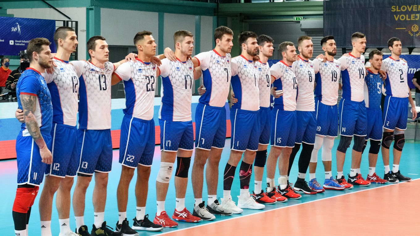 Slovenskí volejbalisti.