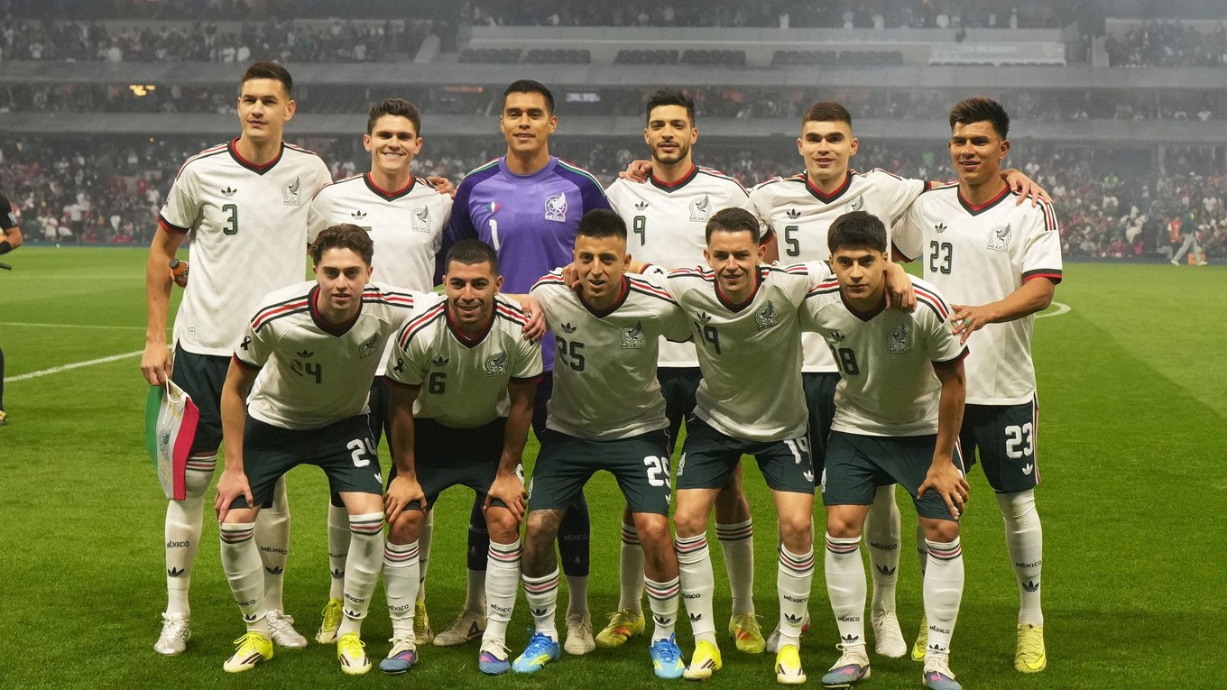 Futbalisti Mexika.