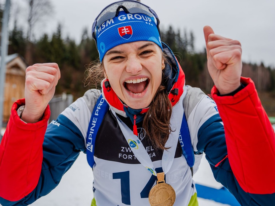 Michaela Straková získala zlatú medailu vo vytrvalostných pretekoch kadetiek MS juniorov 2026