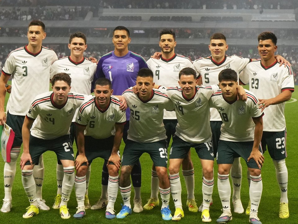 Futbalisti Mexika.
