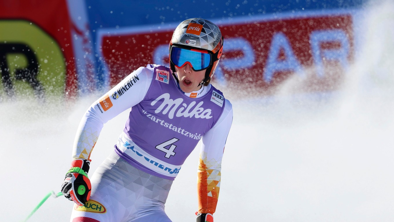 Slovenská lyžiarka Petra Vlhová. 