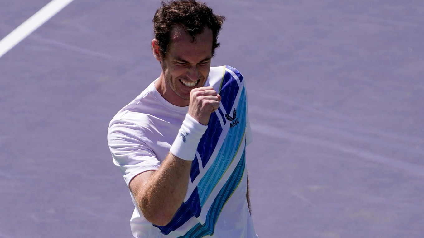 Britský tenista Andy Murray. 