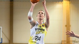 Na snímke hráčka Piešťan Evita Herminjardová.