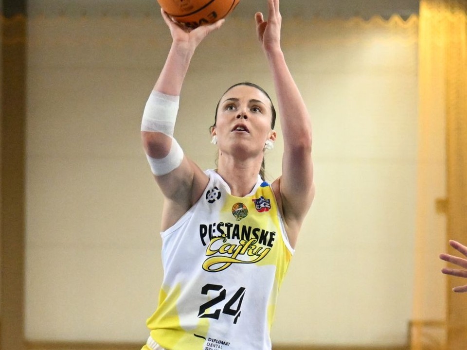 Na snímke hráčka Piešťan Evita Herminjardová.