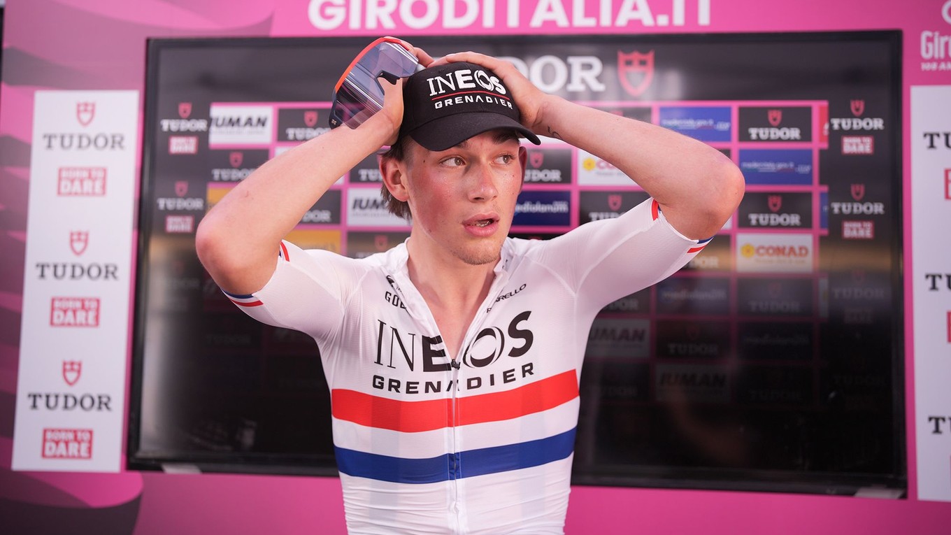 Joshua Tarling vyhral časovku na Giro d'Italia 2025