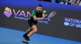 Srbský tenista Novak Djokovič.