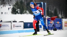 Tamara Molentová počas pretekov IBU Cupu v Osrblí 2026.