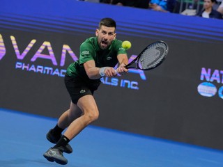 Srbský tenista Novak Djokovič.