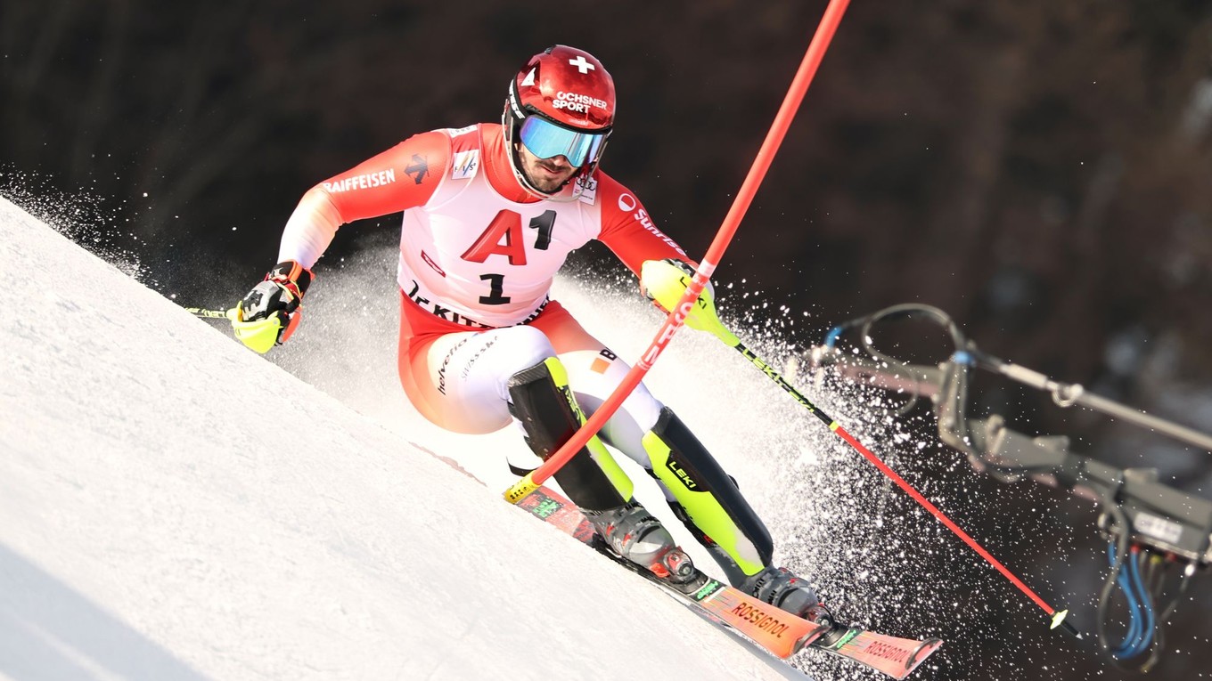 ONLINE: 2. kolo slalomu mužov dnes v Kitzbüheli.