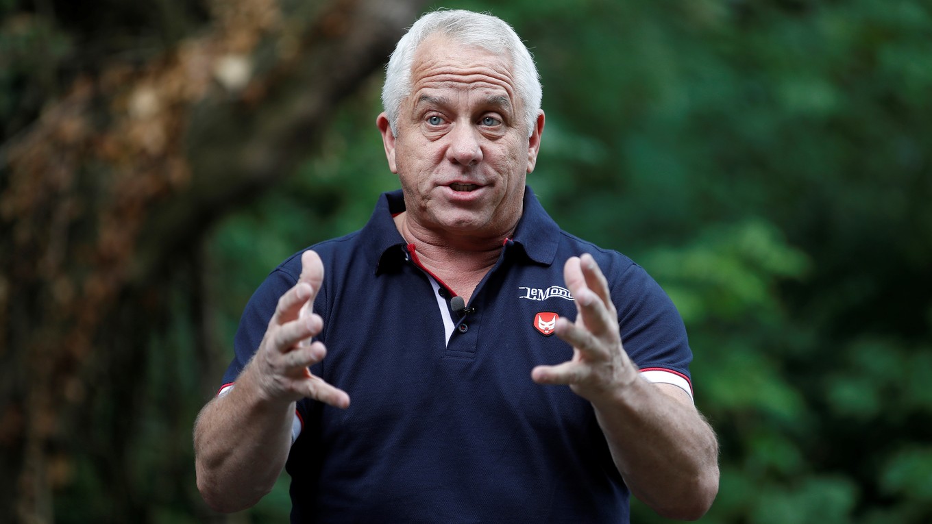 Trojnásobný víťaz Tour de France Greg LeMond. 
