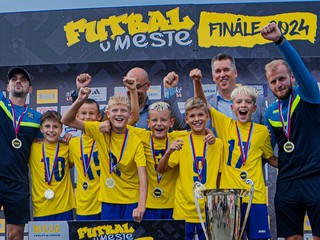 Víťazi podujatia Futbal v meste 2024 - FC Košice.