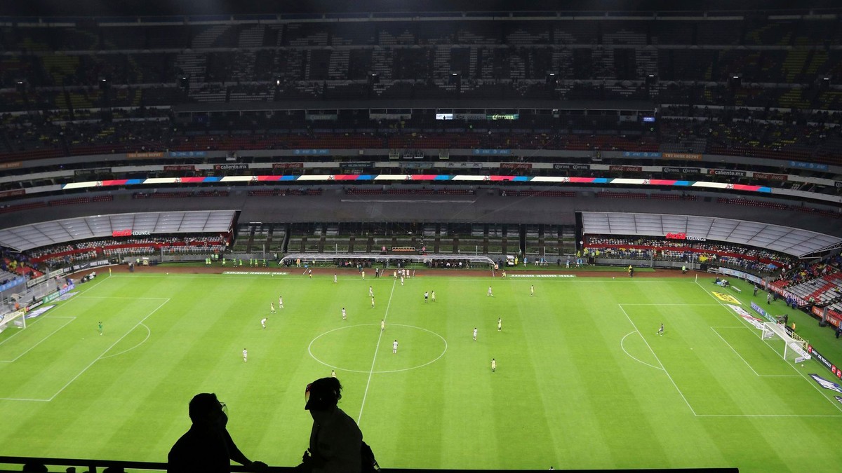 Aztécky štadión v Mexico City