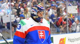 Stanislav Škorvánek na MS v hokeji 2024 v Ostrave.