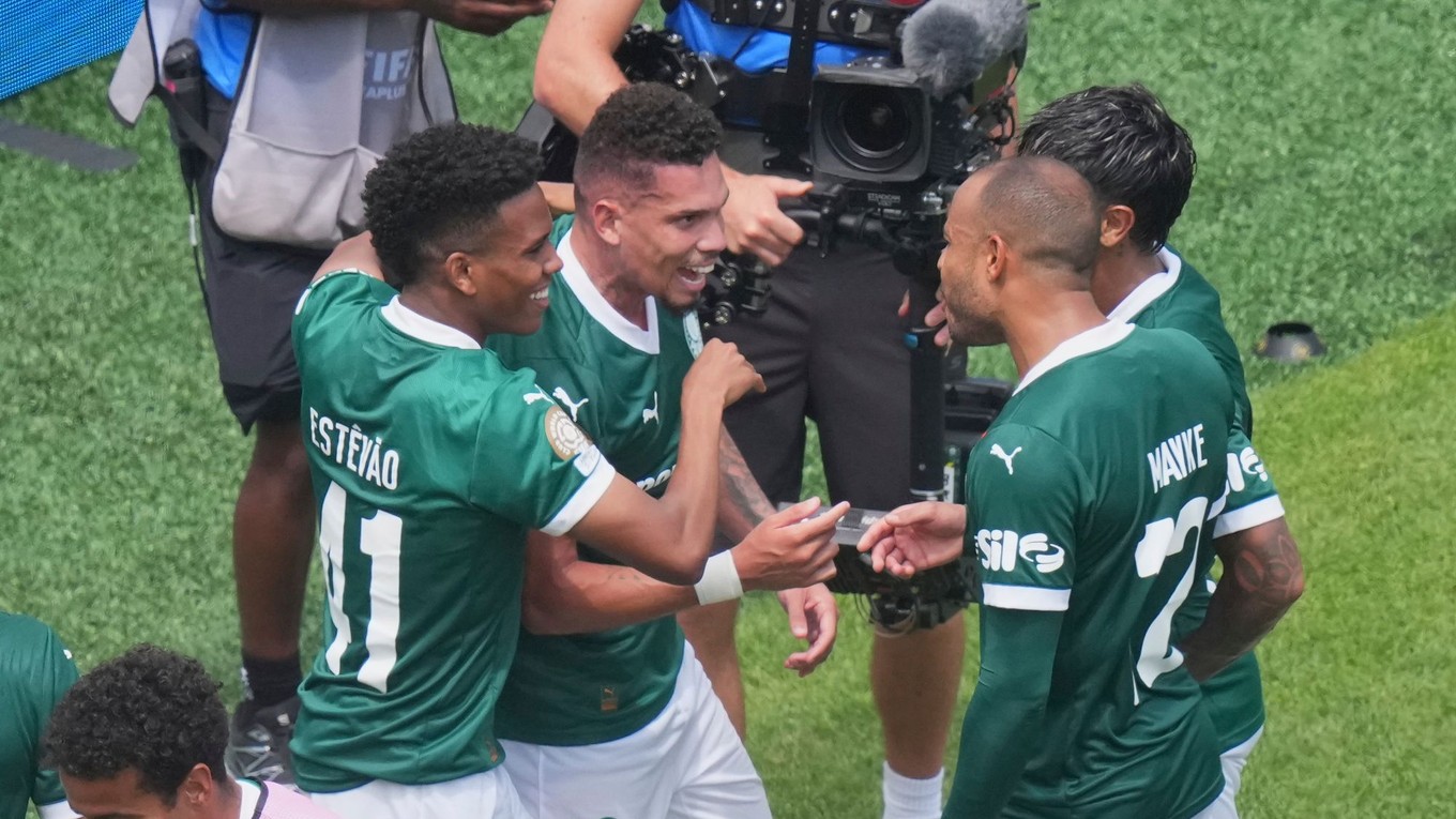 Hráči Palmeiras. 