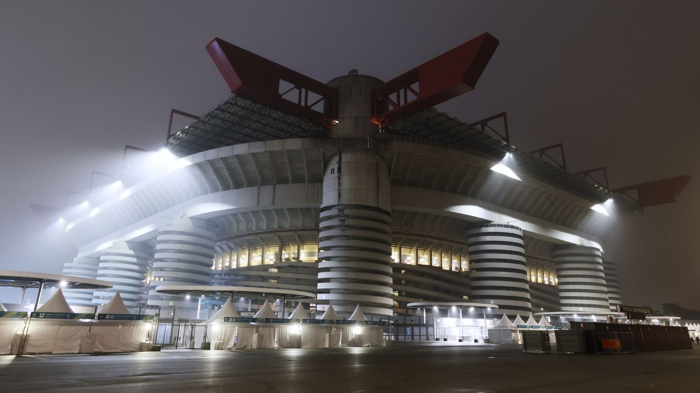 Ikonický milánsky štadión San Siro.