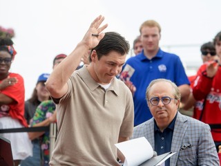 T.J. Oshie po tom, ako oznámil koniec kariéry.