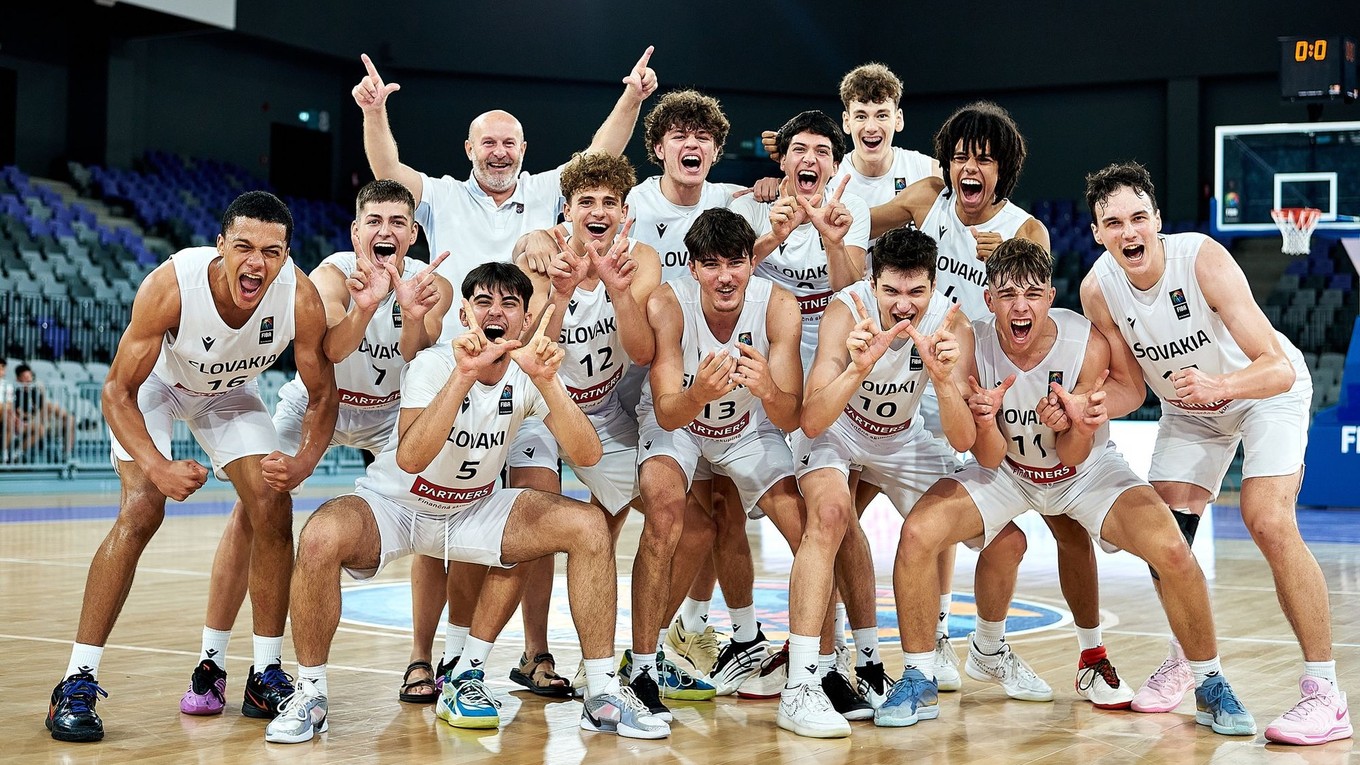 Slovenskí basketbalisti do 18 rokov