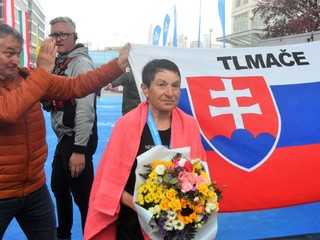 Eva Seidlová na ČSOB Bratislava Marathon 2023.