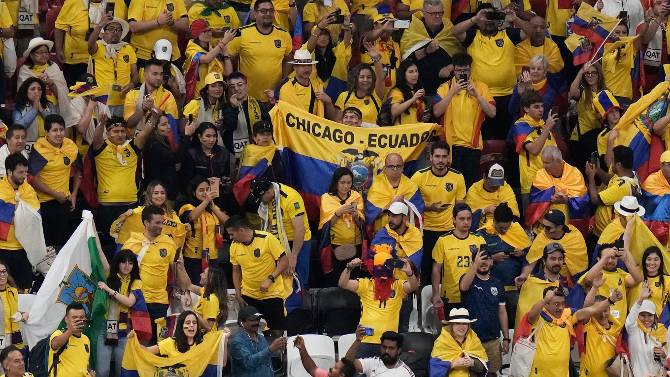 Fanúšikovia Ekvádoru si počas zápasu žiadali pivo.