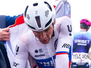 Slovenský cyklista Lukáš Kubiš.