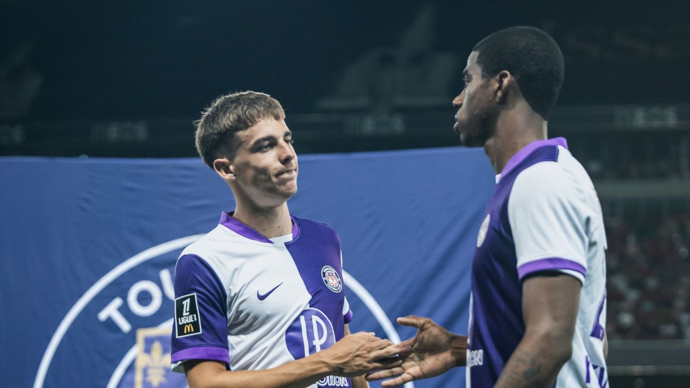 Mário Sauer (vľavo) v drese FC Toulouse