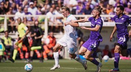 Fotka zo zápasu ACF Fiorentina - SSC Neapol.