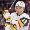 Jakub Demek v drese Vegas Golden Knights.