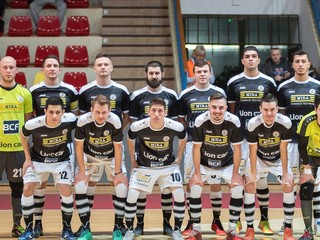 Futsalisti MIBA Banská Bystrica.