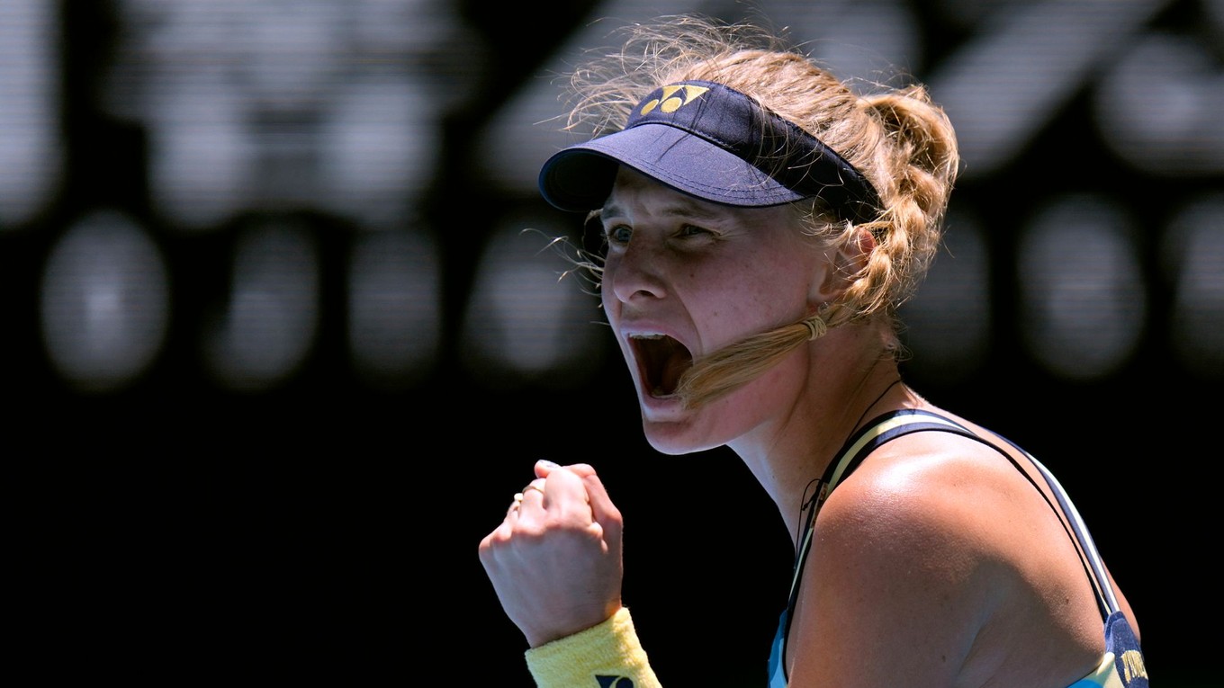 Dajana Jastremská na Australian Open 2024.
