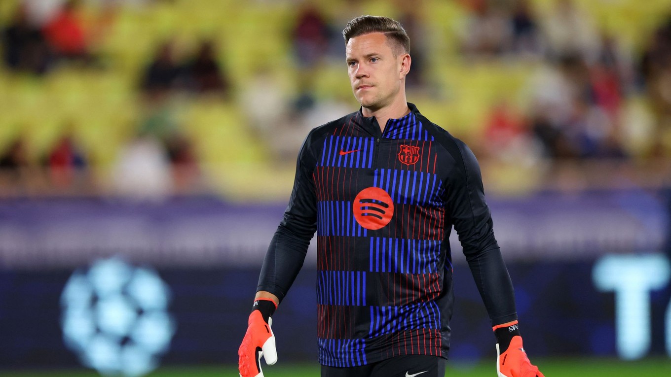 Brankár Marc-André ter Stegen.