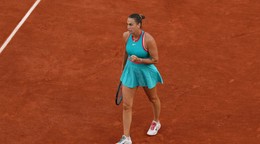 Aryna Sabalenková na Roland Garros 2025.